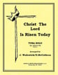 CHRIST THE LORD IS RISEN TODAY cover